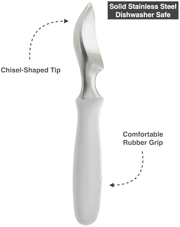BALCI Stainless Steel Ice Cream Scoop - Grey