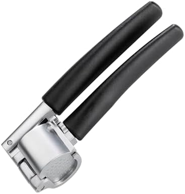 Küchenprofi Stainless Steel Garlic Press with Non-Stick Coating, 8.5" x 2.4"