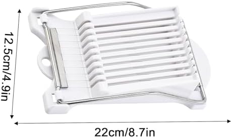 Cheese Slicer Cutter Tool | Luncheon Meat Slicer | Tomato Slicer Kit, Stainless Steel Luncheon Meat Slicer, Handheld Quick Slicer Evenly Strong For Cheese, Ham, Avocado, Hot Dogs