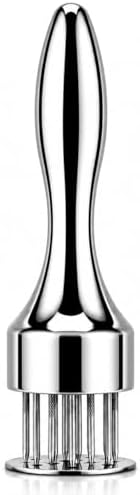 Premium Meat Tenderizer Tool, Helps Make Meat More Tender, Juicy, and Flavorful, 304 Stainless Steel, Easy to Clean