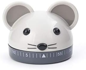 Kikkerland Kitchen Timer, Mouse, Multicolor