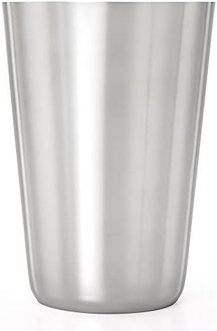 Barfly Superfly Tin, 18 OZ Cocktail Shaker, Small (532 ml), Heavyweight Stainless, (M37159)