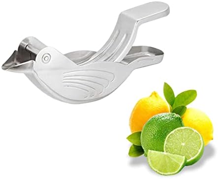 Lemon Juicer, Manual Lemon Squeezer Portable Lime Juicer, Fish Shape Hand Press Juicer for Orange Lemon Lime Pomegranate (bird, 1pcs)
