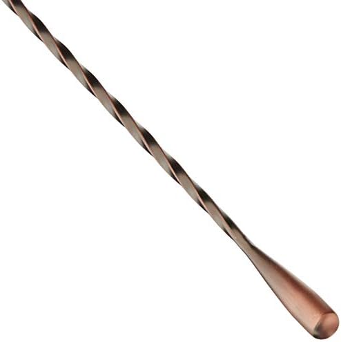 Barfly Bar Spoon, Double End Stirrer 17 1/8" (43.5 cm), Antique Copper