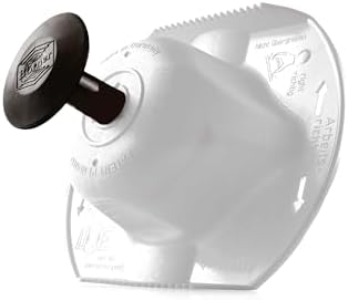 Borner by Reston Lloyd Food Safety Holder for Mandoline Slicers, Cutters & Graters, Protective Finger Guard for Safe Slicing & Grating, Made in Germany, White