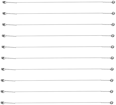10-Pack Stainless Steel Cheese Slicer Replacement Wires, Cutting Wire for Cheese, Butter, and Chocolate Slicing Tools