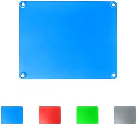 Thin Plastic Extra Cutting Board Mat, BPA Free, Non-Slip, Chopping Board, Use on Kitchen Counter or Fits into the Deluxe or Original Board, Blue