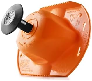 Borner by Reston Lloyd Food Safety Holder for Mandoline Slicers, Cutters & Graters, Protective Finger Guard for Safe Slicing & Grating, Made in Germany, Orange