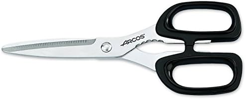 Arcos Prochef Series – Kitchen Scissors – Stainless Steel Blade – 200 mm – Polypropylene Handle Colour Black
