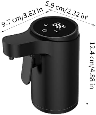 Electric Liquor Dispenser, Automatic Touch Screen Decanter, Digital Whiskey Pourer, 4 Modes Adjustable And Rechargeable