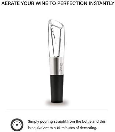 CHEER Multi-function Wine Pourer, Ideal Filter to Open Up Red and White Wine 7717-W301-01
