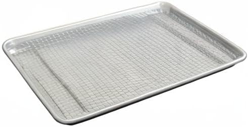 Mrs. Anderson’s Baking Professional Half Sheet Baking and Cooling Rack, 16.5 x 11.75-Inches, Set of 2
