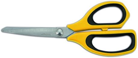 Arcos Kitchen Scissors 8 Inch Stainless Steel. Professional Kitchen Scissors for cut for cutting all types of food. Polypropylene Handle and 215 mm Blade. Series Prochef. Color Yellow and Black