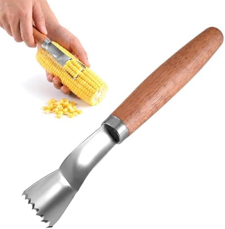 2026 New Corn Peeler,Corn Cob Stripper Tool Stainless Steel Corn Peeler for Corn on the Cob Multifunctional Kitchen Gadget Corn On Cob Remover Cutter Tool (C)