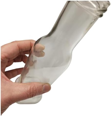 Nakpunar 6 pcs 11 oz 330 ml Wide Mouth Empty Glass Bottles with Gold Plastisol Lined Lids - Square bottom, straight side top - for Oil, Sauces, Milk, Water, Beverages