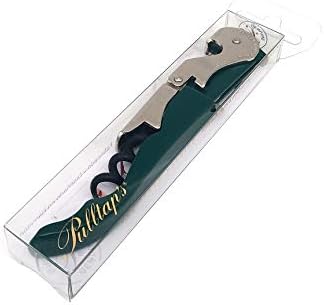 Pulltap's Genuine Slider 900 Waiter's Corkscrew – Double-Hinged Wine Key with Sliding Foil Cutter – Patented Design – Made in Spain – Verde Oscuro (Dark Green)