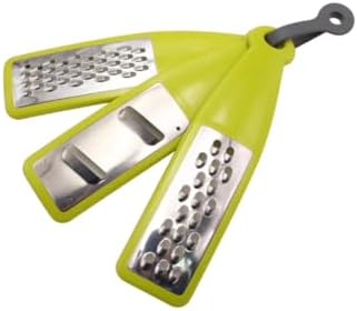 ARFUKA Vegetable Chopper Slicer Vegetable Cutter Handheld Food Slicer Mini Multi Blade Potato Veggie Cutter Grater Onion Chopper Food Salad Chopper Potato Slicer Green Pack of 3