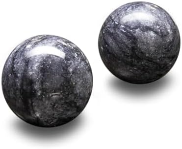 Perfect Sphere Whiskey Chilling Stones Set of 2 - Reusable Whiskey Stones by Home Wet Bar