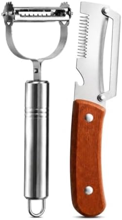 2PCS Multifunctional Julienne Vegetable Peeler for Potato Carrot
