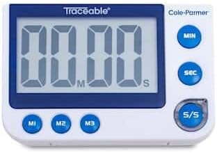 Traceable Flashing LED Big-Digit Timer: Single-Channel