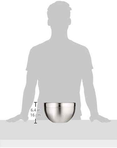 Rosle Stainless Steel 5.7-quart Deep Bowl, 9.4" Diameter