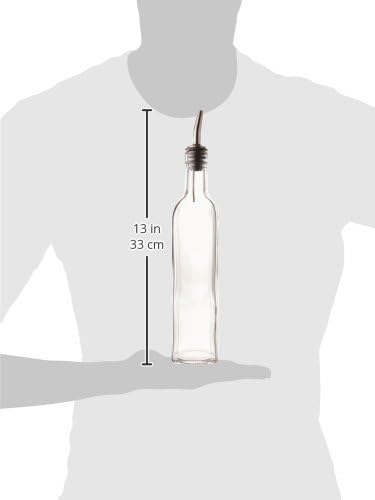 Winco Oil/Vinegar Bottle with Top, 16-Ounce