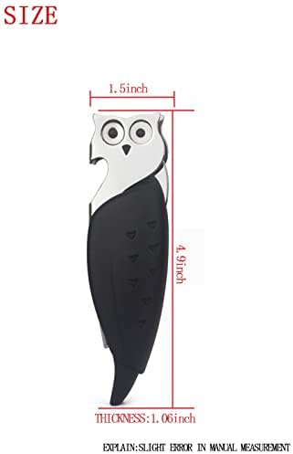 Unique Eagle Corkscrew, Professional Waiters Corkscrew Wine Key Bottle Opener,Manual Wine Key for Servers, Waiters, Bartenders and Home Use