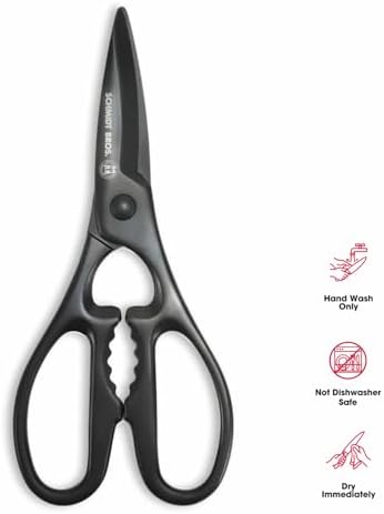 Jet Black Shears, Stainless Steel Forged Shears (Jet Black)