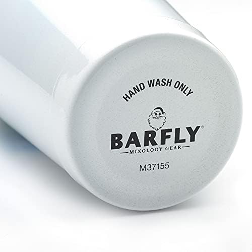 Barfly Holiday Snowflakes Cocktail Shaker Tin Set