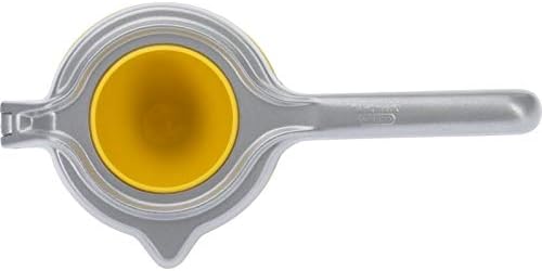Westmark Limona - Fruit Squeezer, Heavy Duty Citrus Press, Manual Juicer for Lemon, Lime, Orange & Other Fruits with Aluminum Hand Press, Hand Held Fruit Juicer with Ergonomic Lever Design