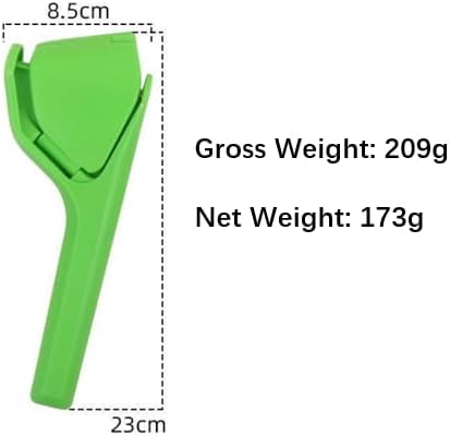 Lemon Squeezer, Effortless Manual Flat Lime Juicer Squeezer, Hand Citrus Press, Folds Design For Saving Space Storage, Easy to Make Juice From Lemon, Lime, Cirtus, Orange, Fruits (Green)