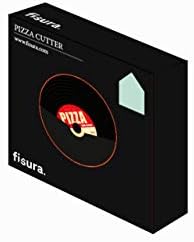 FISURA Original Pizza Cutter, Pizza Cutter with Fun Wheel, Stainless Steel and ABS Pizza Cutter, Dimensions: 7.5 x 5.5 cm