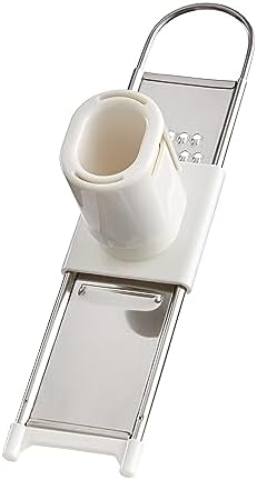 Fantes Garlic Slicer Grater, Stainless Steel, 8.75 x 2.25-Inches, The Italian Market Original since 1906