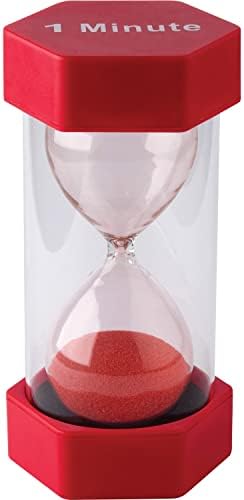 Teacher Created Resources-20657 1 Minute Sand Timer-Large - Multicolor