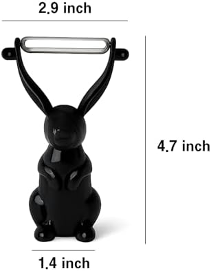 Made in Korea Cute Bunny Potato Peeler Set (2-Pack) – Fun, Easy-Grip Kitchen Gadget
