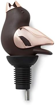 Wine Pourer - Brown and Copper