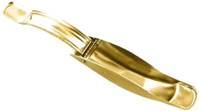 Fish Shape Lemon Squeezer, Stainless Steel Manual Lemon Juicer, Portable Lime Citrus, Heavy Duty Manual Squeeze Hand Press Juice for Cocktails Drinks Cooking (Gold)