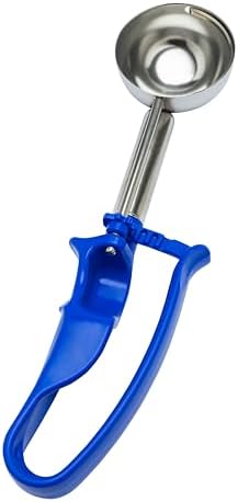 【Extended】#16 BLUE (2.07 oz.) VODOMAX Commercial Food Disher, Portioner, 2 oz. Disher, Stainless 18-10, Palm-Squeeze, IceCream Scoop, Ice Cream Disher, Gelato Scoop, Zeroll-Compatible