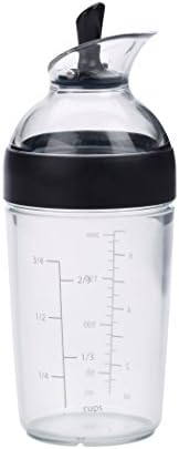 OXO Good Grips Little Salad Dressing Shaker - Black & Good Grips Soft- Handled Garlic Press