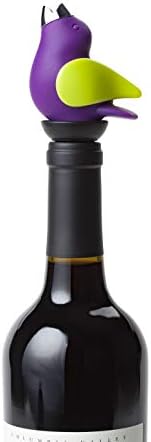 Wine Pourer - Purple and Kiwi