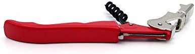 Pulltap's Genuine Slider 900 Waiter's Corkscrew – Double-Hinged Wine Key with Sliding Foil Cutter – Patented Design – Made in Spain – Rojo (Red)