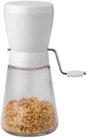 HIC Kitchen Manual Nut Chopper, Durable Nut Grinder For Baking, For Chopping Almonds, Pecans, Walnuts, 1.25-Cup Capacity