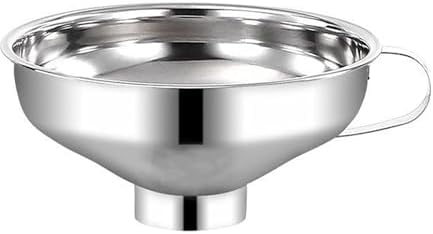 Stainless Steel Canning Funnel Wide Mouth Large Funnel Wide Mouth Funnel for Mason Jar Funnel Wide Funnel for Canning (Wide Mouth Funnel Set)