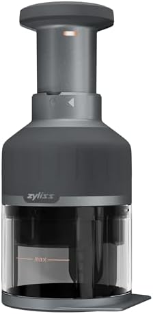 Zyliss Zick Zick Classic Food Chopper - Convenient for Easy, Healthy Meal Prep - Manual Vegetable Chopper with Stainless Steel Blades - Compact & Dishwasher Safe - Zick Zick 3.0