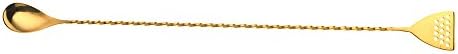 Barfly Bar Spoon, Strainer End 15 3/4" (40 cm), Gold