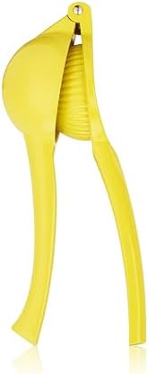 True Lemon Press, Handheld Juicer Squeezer, Citrus Juicer for Wedding, Birthday, Cocktail Parties, Kitchen Gadget, Home Bar, Set of 1, Yellow