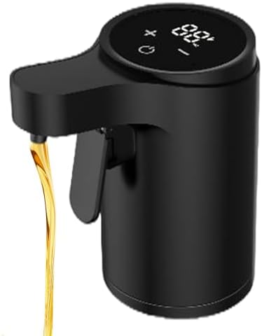 Electric Liquor Dispenser, Automatic Touch Screen Decanter, Digital Whiskey Pourer, 4 Modes Adjustable And Rechargeable