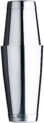 Premium Professional Boston Shakers Set - 18oz Weighted Stainless Steel 304 Cocktail Shakers for Bartenders | Heavy-Duty Bar Tools with Anti-Slip & Easy-Clean Design (Double Weighted)