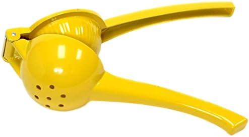 Chef Craft Select Aluminum Lemon Squeezer, 9 inches in Length, Yellow