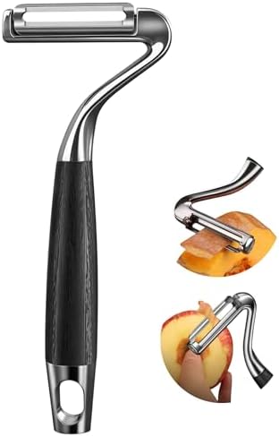 Swivel Vegetable Peeler，stainless steel flat peeler